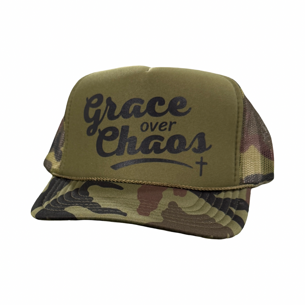 TRUCKER HAT| Grace over Chaos