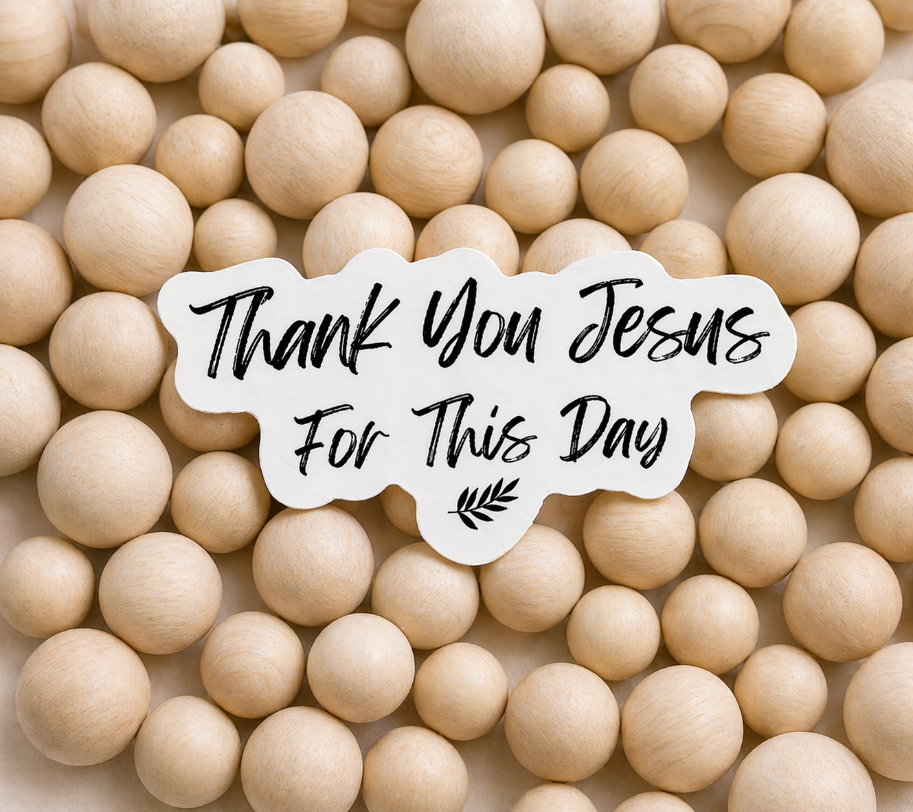 STICKER | Thank you Jesus for this day
