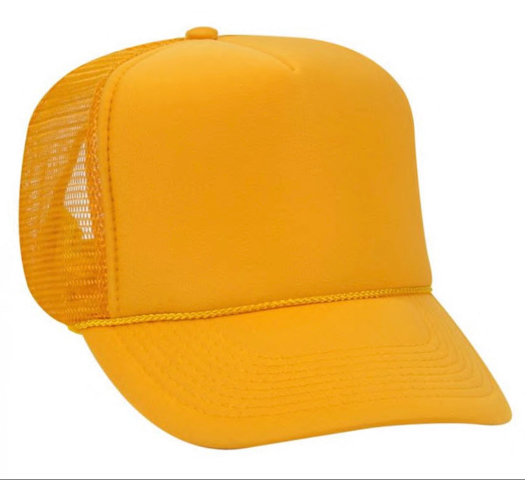 EDIT ROOM CLEAR OUT - BLANK TRUCKER HAT SALE