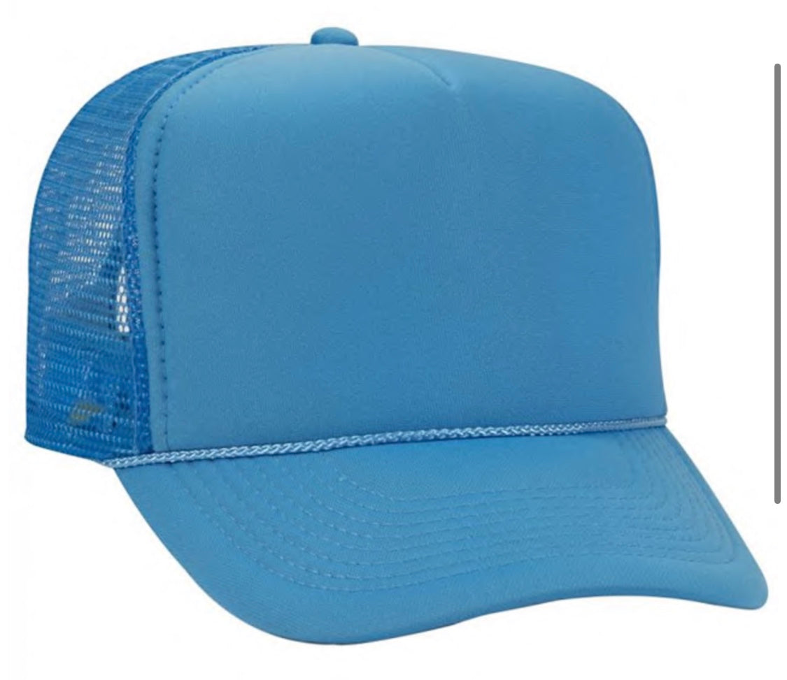 EDIT ROOM CLEAR OUT - BLANK TRUCKER HAT SALE