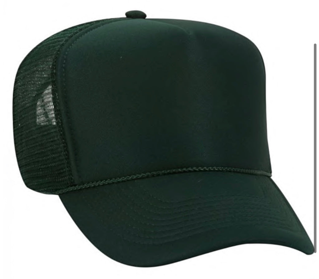 EDIT ROOM CLEAR OUT - BLANK TRUCKER HAT SALE