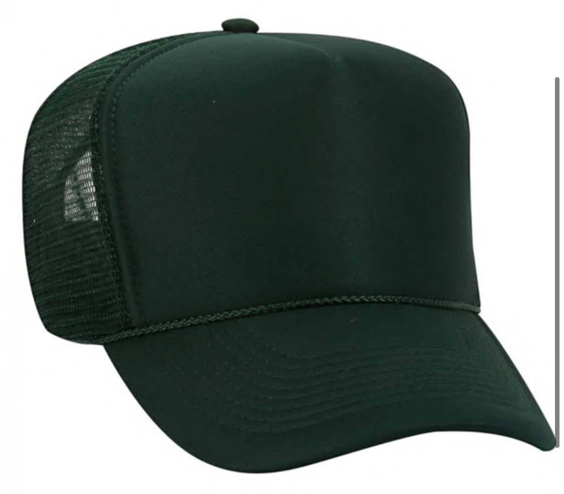 EDIT ROOM CLEAR OUT - BLANK TRUCKER HAT SALE