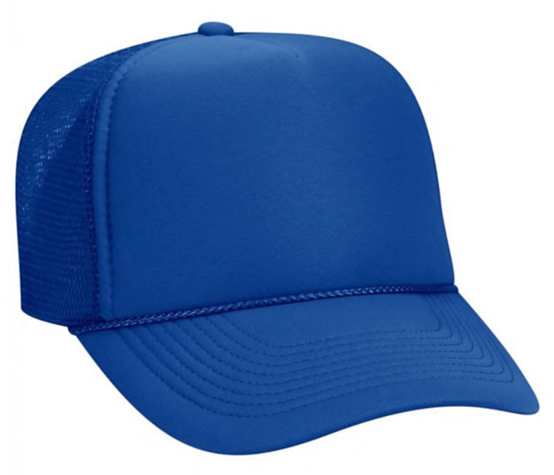 EDIT ROOM CLEAR OUT - BLANK TRUCKER HAT SALE