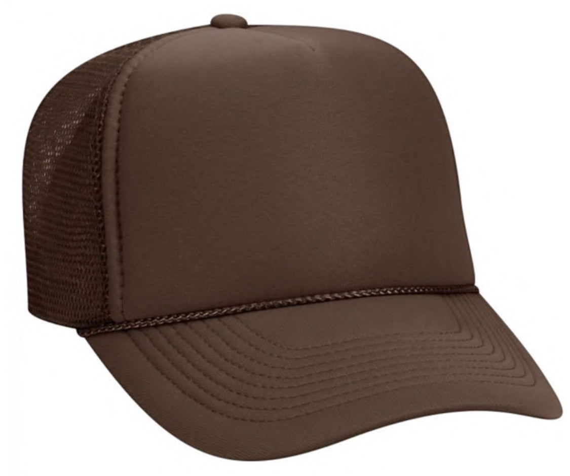 EDIT ROOM CLEAR OUT - BLANK TRUCKER HAT SALE