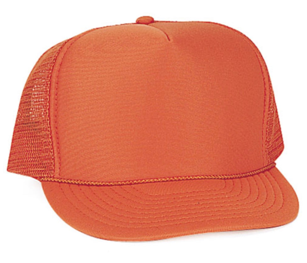 EDIT ROOM CLEAR OUT - BLANK TRUCKER HAT SALE