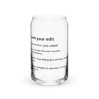 THE BE ERA | Glass Can